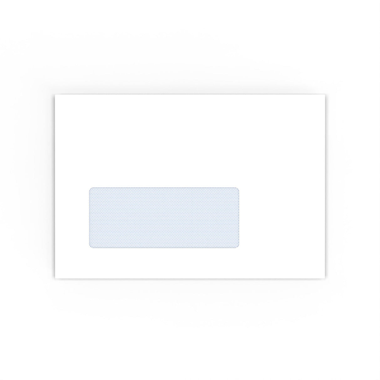 Weißer Briefumschlag mit Innendruck – mit Fenster 114x162 mm (C6)