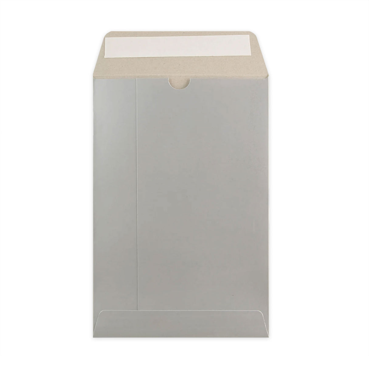 Silberner Briefumschlag aus Vollkarton 235x162 mm