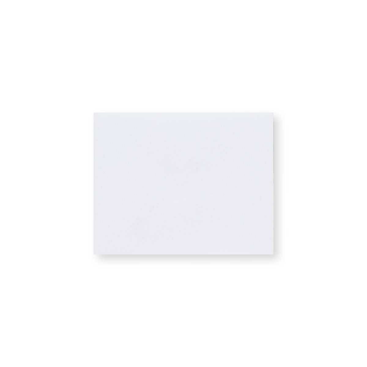 Weißer Briefumschlag - Diamant-Klappe 93x130 mm