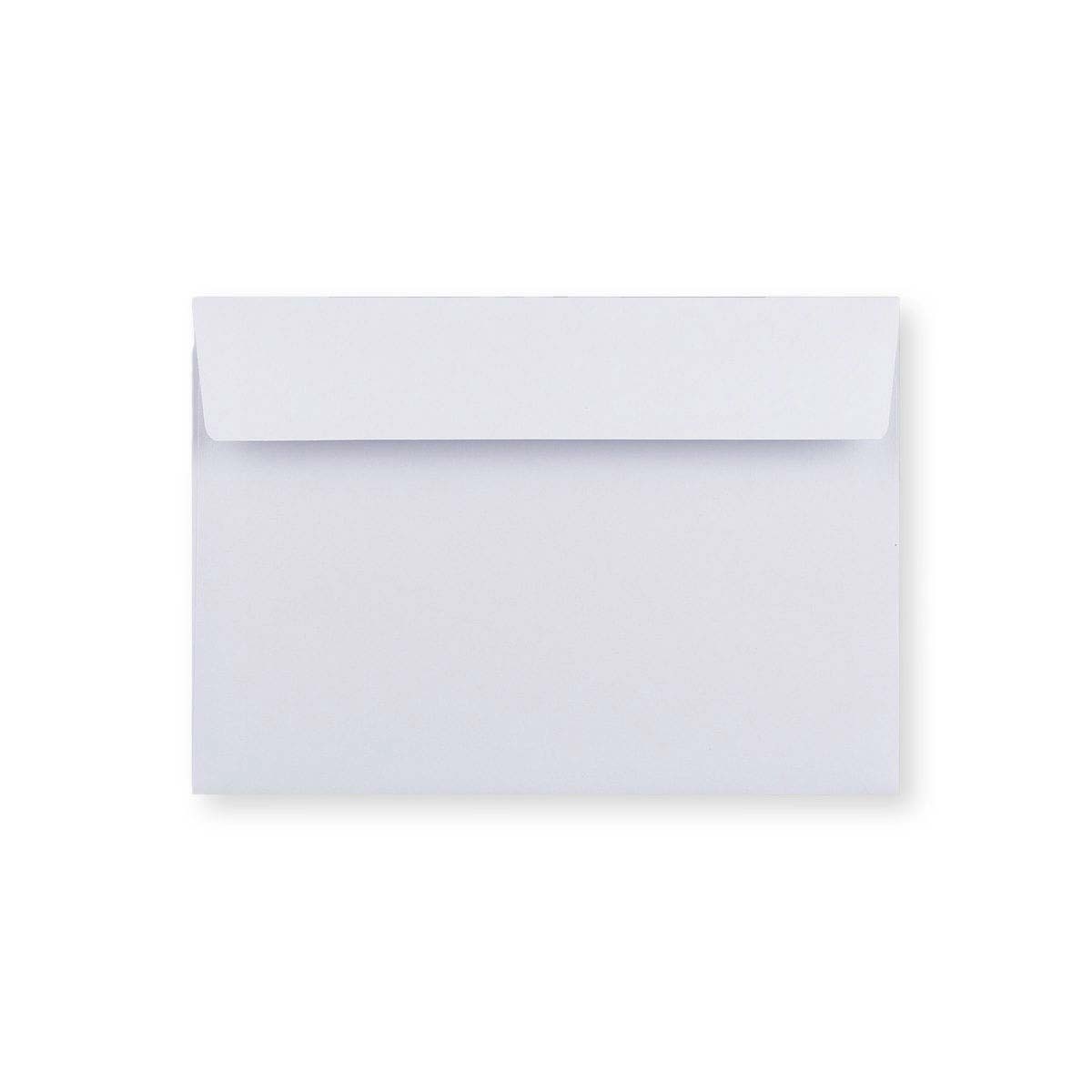 Weißer Briefumschlag - Gerade Klappe 114x162 mm (C6)