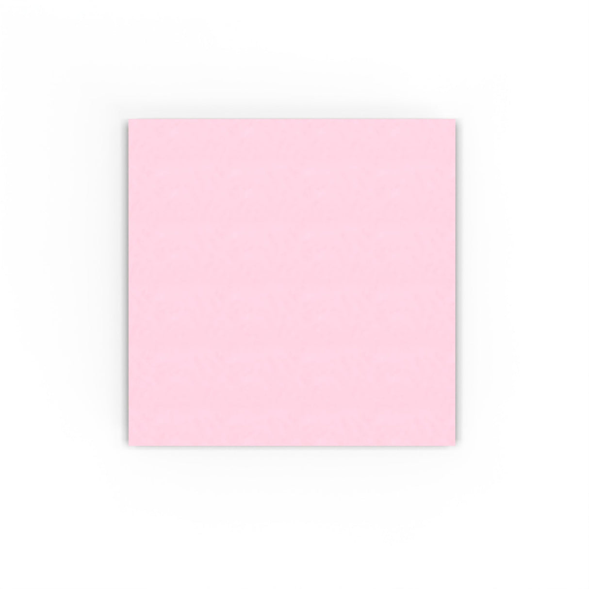 Pastellrosa Briefumschlag 140x140 mm