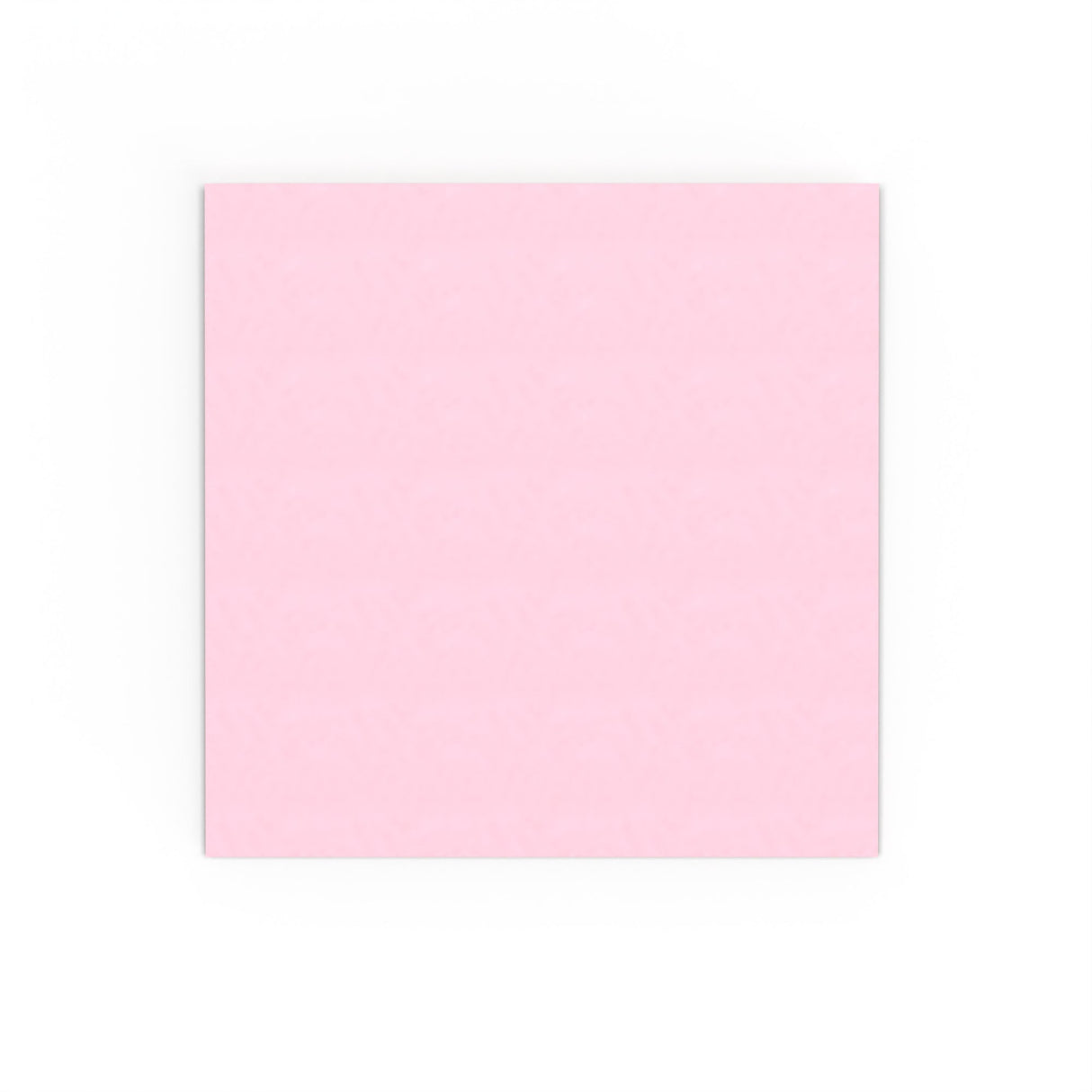 Pastellrosa Briefumschlag 155x155 mm