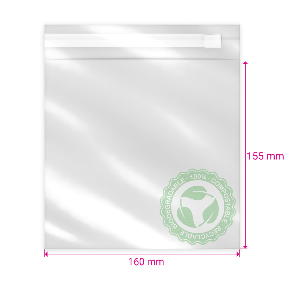 Biologisch abbaubare Beutel (PLA)