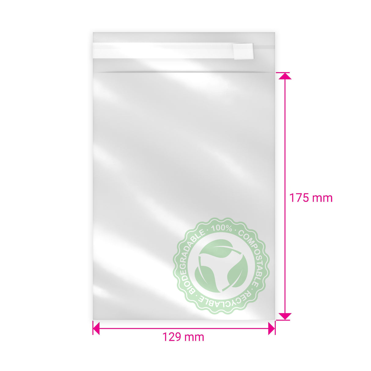 Biologisch abbaubare Beutel (PLA)