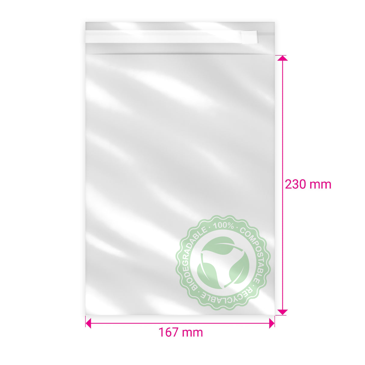 Biologisch abbaubare Beutel (PLA)