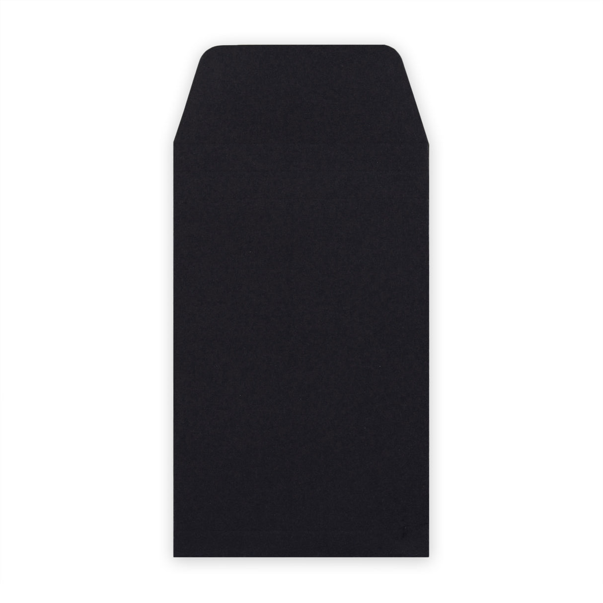 Schwarze Faltentasche 162x114x25 mm (C6)