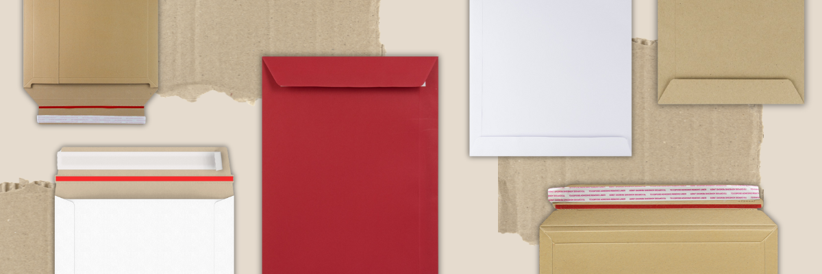 Umschläge mit gerader Klappe