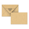 Valentine's Coloured Envelope (Heatbeat Design) Fleck 114 x 162 mm (C6)