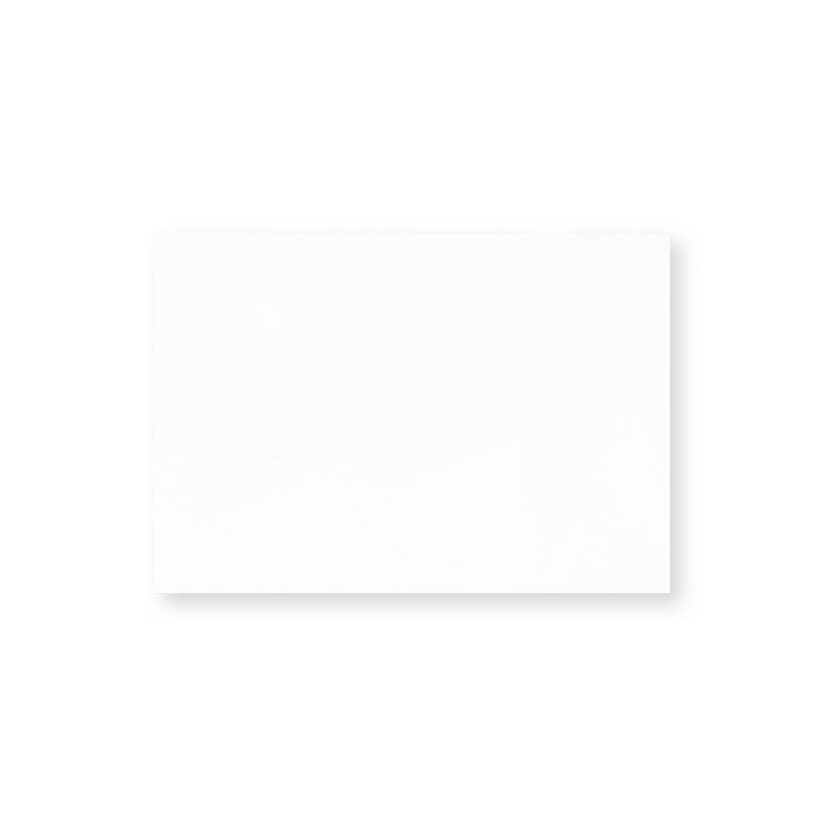 Weißer Briefumschlag - Diamant-Klappe 70x100 mm