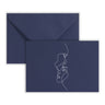 Wedding Envelopes (Love Design) Dark Blue 162 x 229 mm (C5)