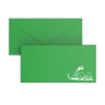 Christmas Envelope – Toy Train Dark Green 110 x 220 mm (DL)