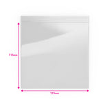 Transparente Druckverschlussbeutel