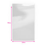 Transparente Druckverschlussbeutel