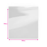 Transparente Druckverschlussbeutel