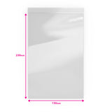 Transparente Druckverschlussbeutel