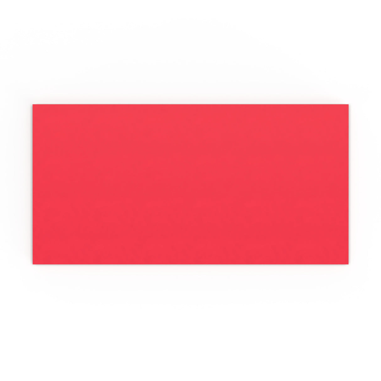 Hellroter Briefumschlag 110x220 mm (DL)