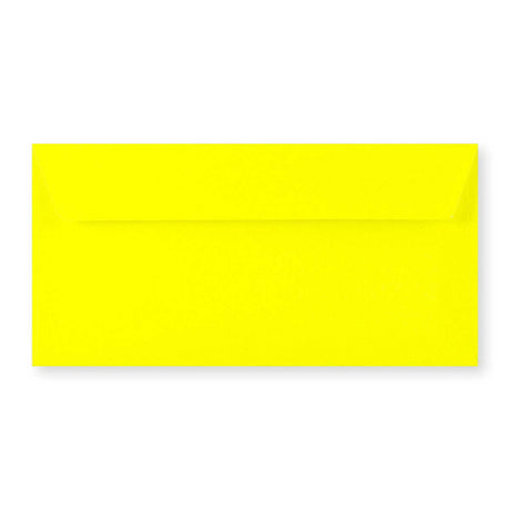 Neon Gelber Umschlag 110x220 mm (DL)