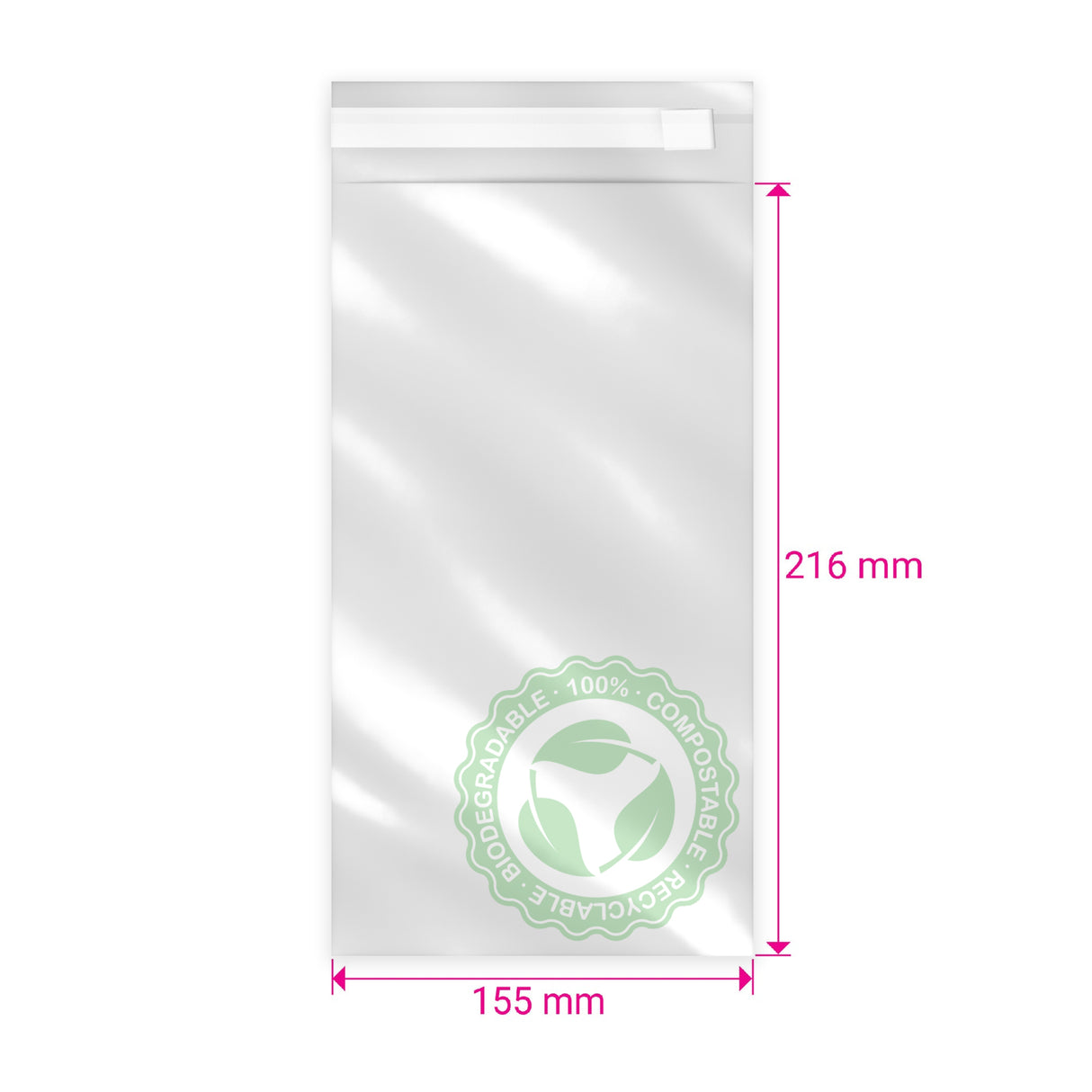 Biologisch abbaubare Beutel (PLA)