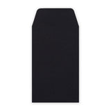 Schwarze Faltentasche 162x114x25 mm (C6)