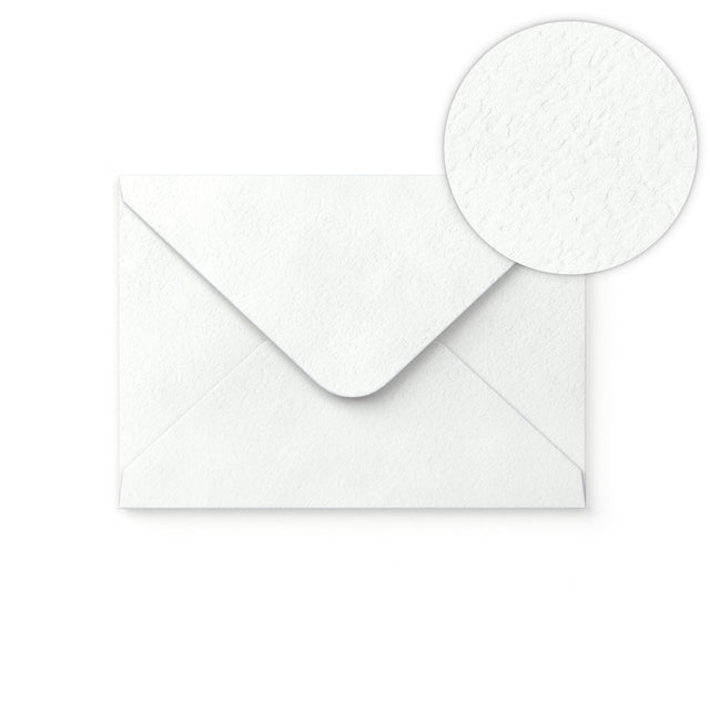 White Hammer Gummed V-Flap Envelope (125 x 175mm)
